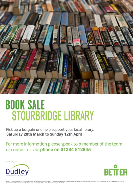 Stourbridge Library - Book Sale